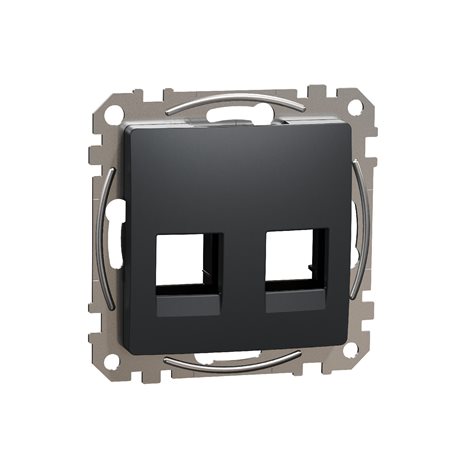 SDD114444C Kryt pro RJ45 AMP Keystone UTP antracit