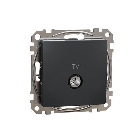 SDD114474 TV zásuvka průběžná 7dB antracit
