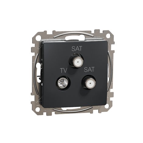 SDD114481S TV-SAT-SAT zásuvka koncová 4dB antracit
