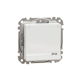 SDD211014 Zásuvka 230V 16A IP44 bezšroubová bílá