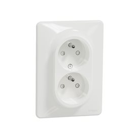 SDD311211C Zásuvka dvojnásobná 230V 16A bílá