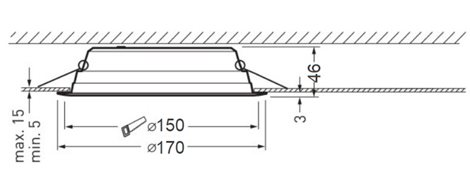 2325 G3 C05 OA LED 20/14/08/ML-8MC ET Plochý LED downl.multilum.19/13/8W 2000/1400/800lm 3000&4000K 7