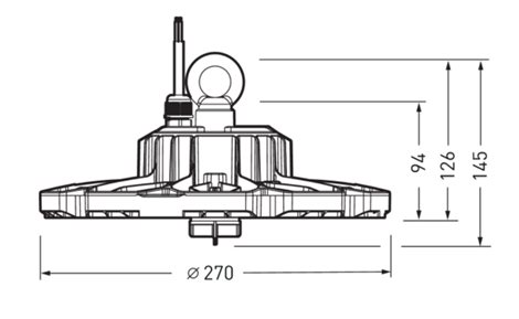 2380 G3 TB 10000-840 ET Svítidlo průmyslové 77W 10.000lm 4000K 50000h L65 IP65 5