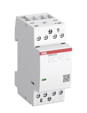 ESB25-04N-01 24V AC/DC Stykače instalační 4 VYP kontakty