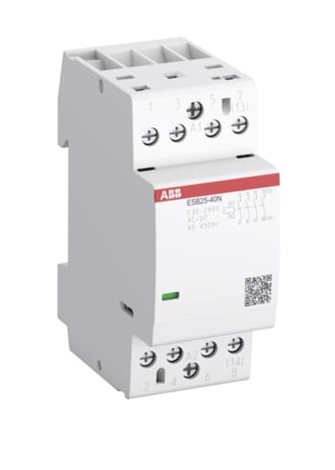 ESB25-40N-01 24V AC/DC 4-pólový instalační stykač 4 ZAP