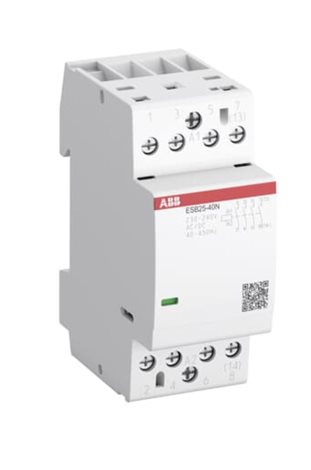 ESB25-04N-14 12V AC/DC 4-pólový instalační stykač Ie=25A(AC-1/AC-7a) 4 VYP kontakty