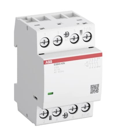 ESB40-31N-06   230V AC/DC 4-pólový instalační stykač 3 ZAP + 1 VYP