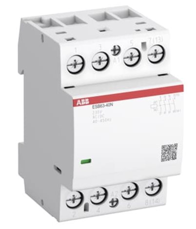 ESB63-31N-06   230V AC/DC (BAL=4 ks) 4-pólový instalační stykač