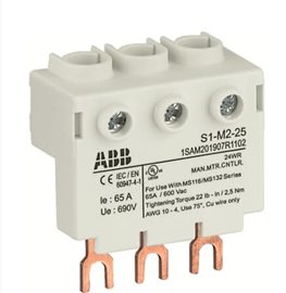 S1-M2-25 Blok napájecí vysoký pro MS116,132, 100A, 690V