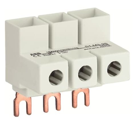 S1-M3-25, Příslušenství MS 116,132, Napájecí bloky, dle UL typ E a IEC 65 A, 690V