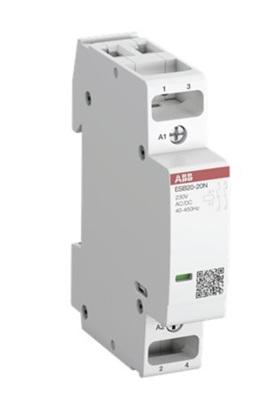 ESB20-20N-06 230V AC/DC 2-pólový instalační stykač 20A