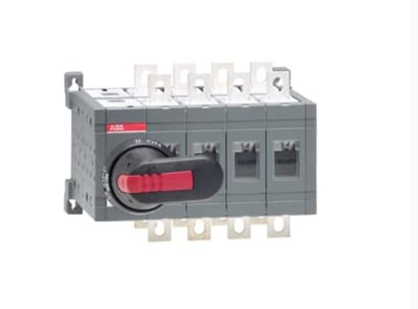 OT160E04CP 4-pólový přepínač I-0-II Ith=160A, 160A/AC-23A/690V