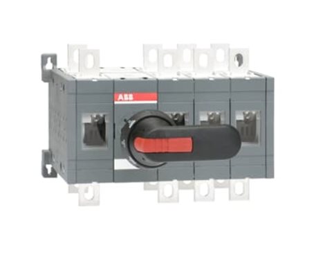 OT400E13CFP 4-pólový přepínač I-(0)-II, úhel spínání 90°,400A/AC-22A/415V, S=275kVA