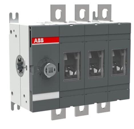 OT160EV03 3-pólový odpínač Ith=200A, 160A/AC-23A/690V, montáž na základnu