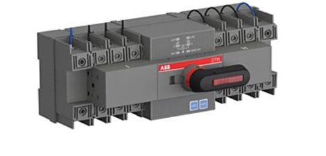 OTM125F4C20D400C 4-pólový automatický přepínač I-0-II s motorickým pohonem 380…415V AC