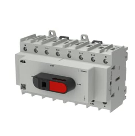 OTC80G2-4BS 4-pólový přepínač I-0-II Ith=80A, 65A/AC-23A/415V, 80A/AC-22A/415V