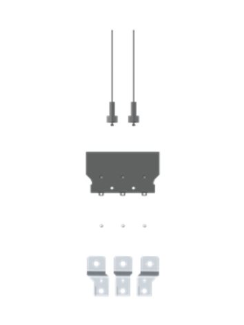 1SDA104738R0001 Sada rozšířených předních svorek KIT ES XT5 3pcs