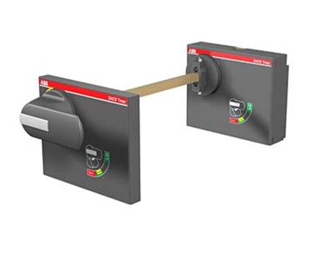 Otočná ovládací páka přes dveře RHE_B XT5 W BASE x RETURNED PAD