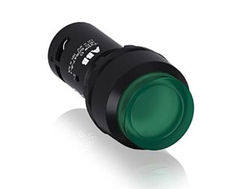 1SFA619102R1312 CP3-13G-10, Tlačítko zelené, prosvětlené, včetně LED