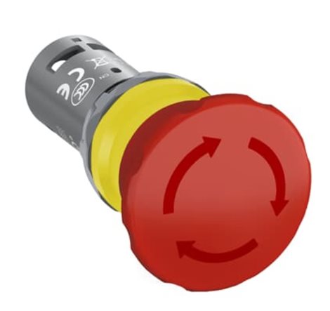 CE4T-10R-20  Bezp. STOP Tlačítko