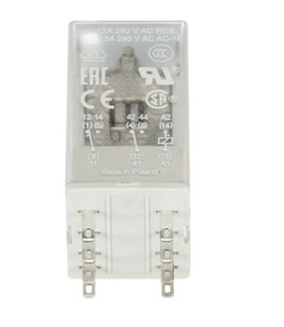 CR-M024AC2 bez LED,2c/o, 12A,24V AC Relé universální