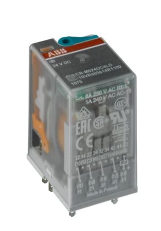 CR-M110DC4 bez LED,4c/o, 6A,110V DC