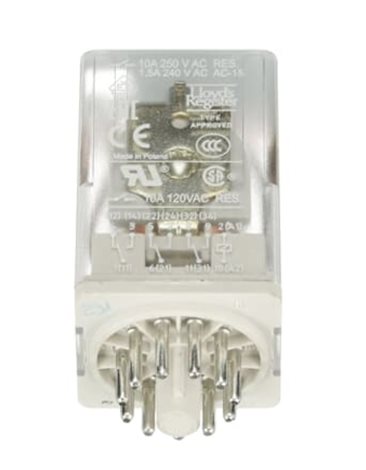 CR-U230AC3L,3c/o, 10A,230V AC,s LED Relé universální CR-U 3 c/o (SPDT)