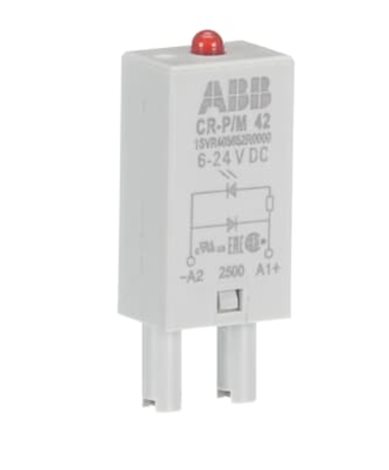 1SVR405652R0000 CR-P/M 42 Modul ochrana diodou a LED červená, (6-24 V DC)