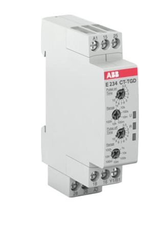 1SVR500160R0100 CT-TGD.22 Jednofunkční relé -Generátor pulsů 2 c/o