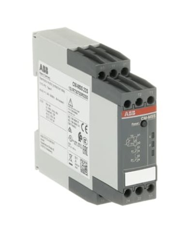 CM-MSS.22S 24VAC/DC, 2c/o, 1senz vstup, auto, manual, remote reset,šroubové svorky
