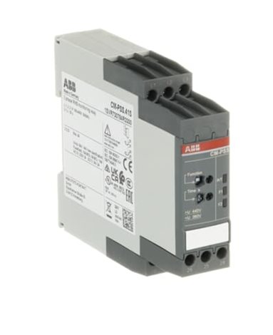 CM-PSS.41S Třífázové monitorovací relé 2c/o, 0,0.1-30s, L1-L2-L3=3x400VAC šroubové svorky