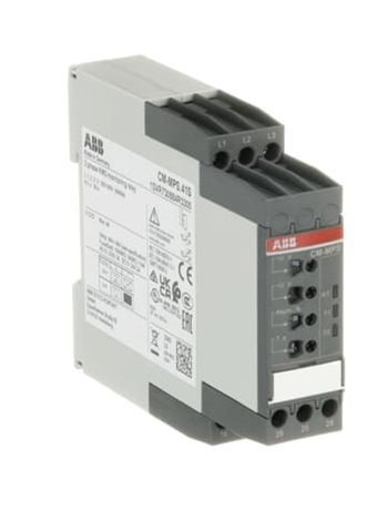 CM-MPS.41S Třífázové monitorovací relé 2c/o, 0,0.1-30s, L1-L2-L3=3x300-500VAC šroubové svo