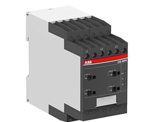 1SVR750487R8300 CM-MPN.52S Třífázové monitorovací relé 2c/o, 0,0.1-30s, L1-L2-L3=3x350-580