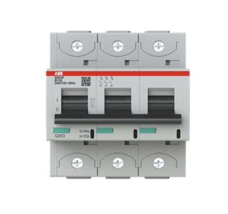 S803P-B125 3 fázový jistič