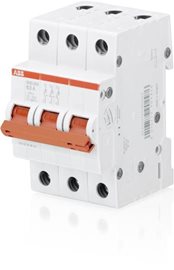 SHD203/32 3 pólový odpínač; In: 32A; pro 240V AC/60 VDC; HOME 1 svorka