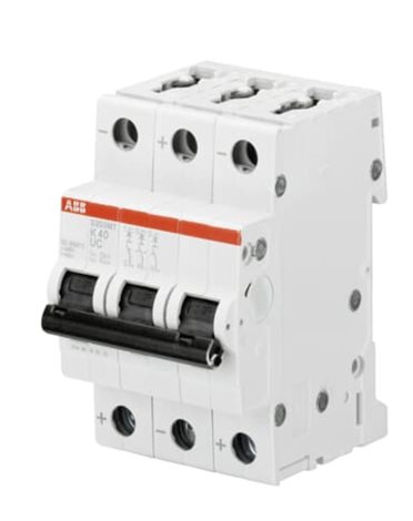 S203MT-K40UC  3 fázový jistič
