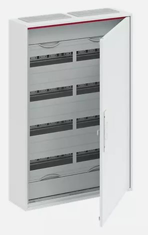 CA25R -rozvodnice nástěnná, s dvířky 96 modulů krytí IP44 rozteč 150mm
