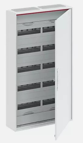 CA26R Rozvodnice nástěnná, s dvířky 120 modulů, dvojitá izolace, krytí IP44 rozteč 150mm
