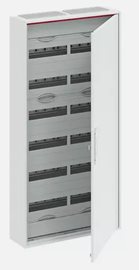 CA27R Rozvodnice nástěnná, s dvířky 144 modulů,  dvojitá izolace, krytí IP44 rozteč 150mm