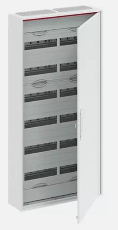 CA27R Rozvodnice nástěnná, s dvířky 144 modulů,  dvojitá izolace, krytí IP44 rozteč 150mm