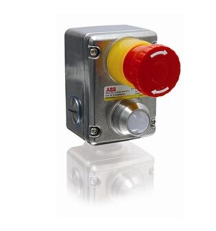 EstrongZ E-Stop 2NC/2NO, M20, SS, LED