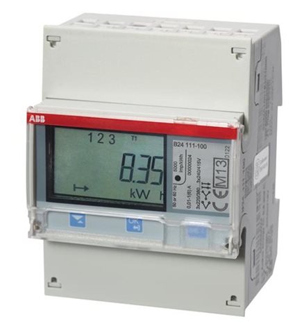 B24 111-100 třífázový elektroměr pro nepřímé měření