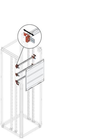 MBK306 -Modul pro řadové svorky, set