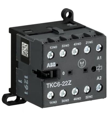 TKC6-22Z  17-32VDC Stykač 4-pólový (2 POM. ZAP+2 POM. VYP)