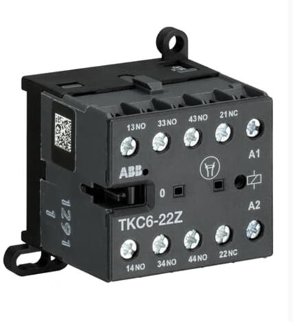 TKC6-22Z  77-143VDC Stykač 4 pólový 2/2, šroubové svorky, rozměry: 47,5x57,5x46,5, 77-143V