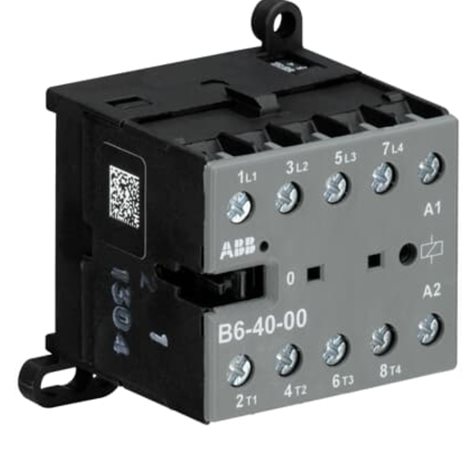 B6-40-00 220-240V40-450Hz 4-pólový ministykač (4 ZAP) 8,5A (380/400V)