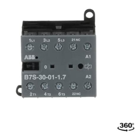 B7S-30-01 1,7W 24VDC 3-pólový ministykač