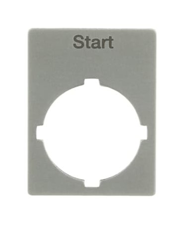 SK615550-44 Popisný štítek Start
