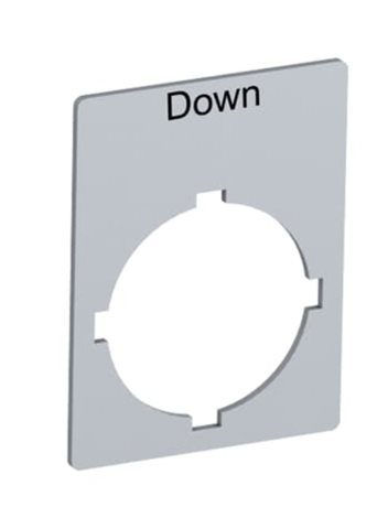 SK615552-14 - štítek popisný Down