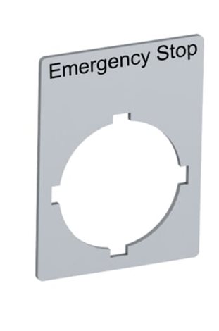 SK 615 552-15 štítek popisný Emergency stop